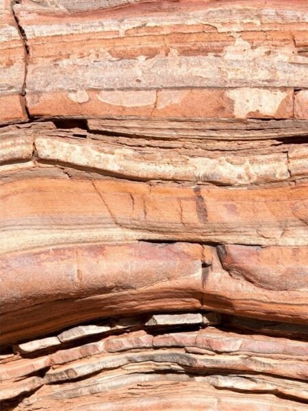 Deep channels carved by erosion