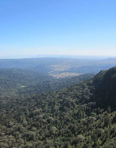 Panoramic View Of Rift Valley Escarpment Kenya