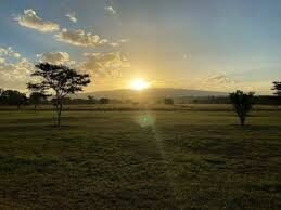 Serene sunrise over Mount Kenya view from Nanyuki:breathtaking view