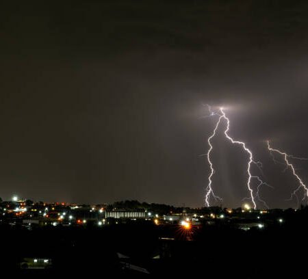 Capturing Stunning Lightning Strikes Over Nairobi Skyline