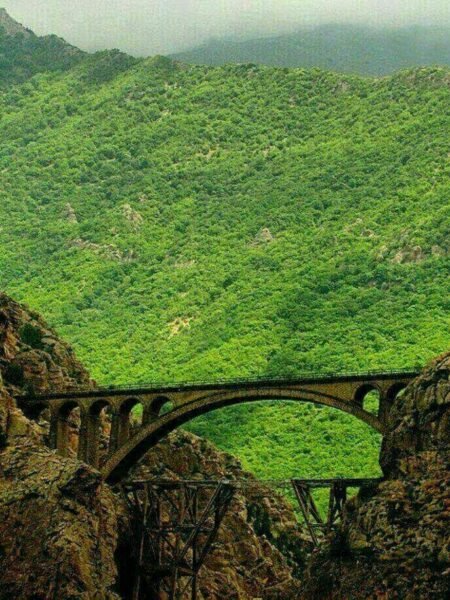 Varsak bridge in IRAN